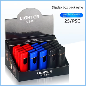 Encendedor USB Recargable Dericsson con Sensor Táctil de Huellas Dactilares, Encendedor Electrónico para Cigarrillos, Protección Ambiental - Product Image 5
