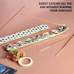 Bastoncino di incenso in legno rustico fatto a mano per lo <span class=keywords><strong>Studio</strong></span> di Yoga e l'arredamento della fragranza della Spa