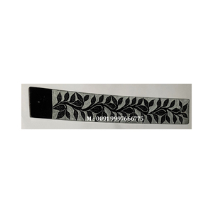 Best Quality Soapstone Long Rectangle Shape With Inlay Elephant Design <b>Incense</b> <b>Stick</b> <b>Holder</b> For Home And Temple Decorative Item - Product Image 3