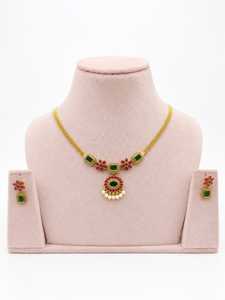 Gold Plated <b>Crystal</b> Necklace Earring <b>Set</b> Women's Wedding Jewelry Classic Style Pear Cut Rhinestone Alloy Jewelry <b>Sets</b> - Product Image 1