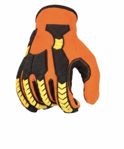 Gants résistants aux chocs MUBASHAR PRO GRIP INTERNATIONAL, niveau de protection contre les coupures ANSI/ISEA 4, respirants, confortables, revêtement en nitrile sur la paume - Product Image 1