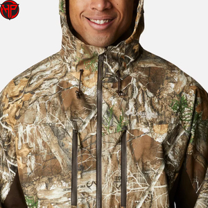 Chaqueta de Caza Unisex Ligera y Transpirable con Diseño Personalizado, Estilo Único con Características Impermeables y Resistentes al Viento en Camuflaje - Product Image 6
