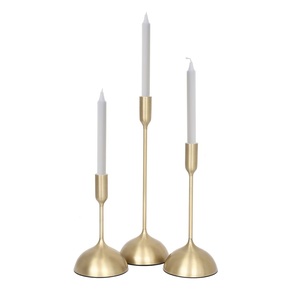 Elegante Portavelas de Metal para Salas de Estar Modernas, Bodas, Fiestas, Mesas de Comedor y Decoración de Eventos - Product Image 1