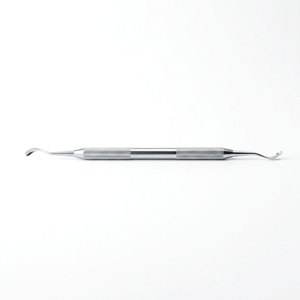 Curettes chirurgicales dentaires manuelles en acier inoxydable, réutilisables, avec poignée ergonomique, instruments de nettoyage parodontal de précision pour soins bucco-dentaires - Product Image 1
