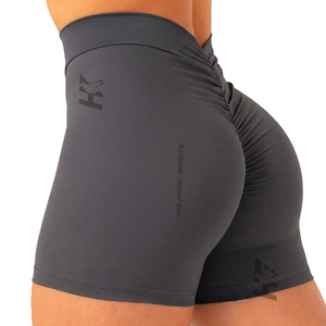 Scrunch <b>Shorts</b> Women's XL Yoga Breathable High Waist <b>Compression</b> Eco-Friendly Quick Dry Sweat-Wicking - Product Image 4