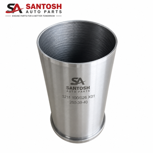 Pièces automobiles Santosh OEM, chemise de cylindre de moteur de 91 mm de diamètre pour moteur diesel Deutz F2L F3L BF4L1011, usage intensif - Product Image 2