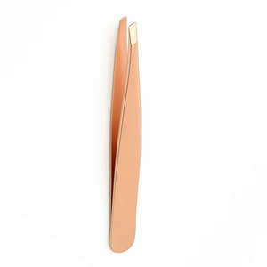 Precision Slant Tip <b>Eyebrow</b> Tweezers Stainless Steel Facial <b>Hair</b> <b>Removal</b> Tool Professional Beauty Tweezer For <b>Eyebrow</b> - Product Image 2