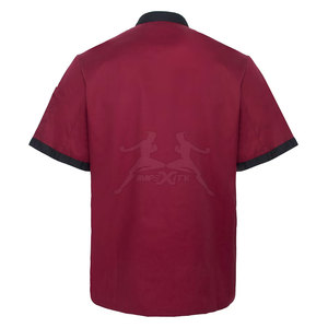 Veste de chef unisexe confortable en tissu doux pour les opérations culinaires intenses - Product Image 2