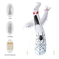 Décoration Gonflable Automatique de Jardin pour Halloween – Idéale pour Fêtes et Événements Extérieurs
