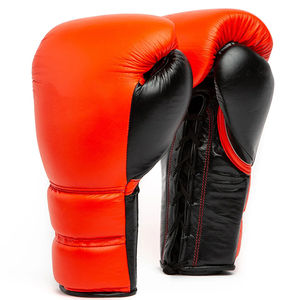 Gants de boxe personnalisés professionnels - Haute qualité, PU, sangle de poignet réglable, fermeture à boucle, unisexe, gants d'entraînement pour le sparring - Product Image 5