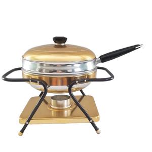 Elegant Tabletop Insulated <b>Food</b> <b>Warmer</b> Hot Pot with Modern Lid Design for Home Dining Buffet and Luxury Kitchen Presentation - Product Image 1