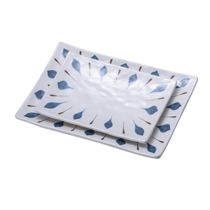 Assiette rectangulaire personnalisée en mélamine de qualité alimentaire de 10 pouces, assiettes pour barbecue, assiettes à <span class=keywords><strong>sushi</strong></span>, assiettes de service pour restaurant - Product Image 1