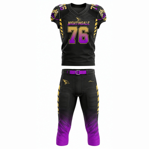 Maillot de football américain, uniforme d'équipe de football, uniforme de football personnalisé, maillot d'équipe de football, uniforme d'entraînement de football - Product Image 1