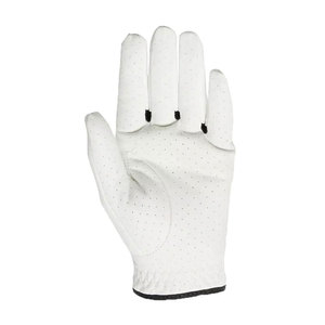 Guantes de Golf de Cuero al por Mayor con Logotipo Personalizado para Hombre y Mujer, Mano Izquierda y Derecha, Duraderos, Negros y Blancos, de Cuero Genuino Premium y Transpirables - Product Image 3