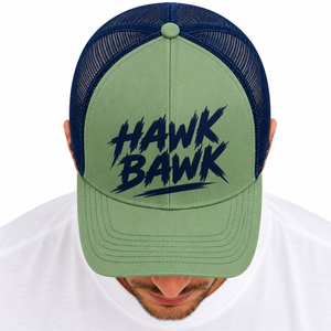 Gorra Trucker Unisex de Malla con Panel Frontal Bordado, Ajustable, Transpirable, Estilo Casual para Exteriores, Primavera/Verano - Product Image 4