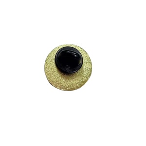 Customized Hard Enamel Metal Crafts with Black Nickel Gold Silver Copper Glitter Finish Transparent Enamel <b>Pin</b> - Product Image 4