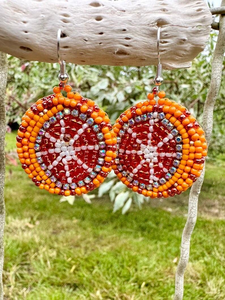 Vente en gros de bijoux faits main personnalisés, tendance, en perles de coton, brodés, légers, style bouddhiste, pour femmes, élégants, multi-artisanat - Product Image 3