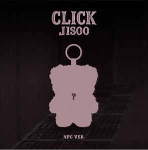 BLACKPINK JISOO Album solo [CLICK] CLICK BABY BEAR NFC VER. CD de musique pop en plastique et papier, en coréen, pour tous les âges, modèle KR BW-1 - Product Image 3