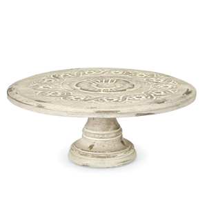 Base para Pastel de Madera Blanqueada, Soporte Rústico para Exhibición, para Bodas, Cumpleaños y Decoración de Cocina Estilo Rústico, Ecológico - Product Image 6