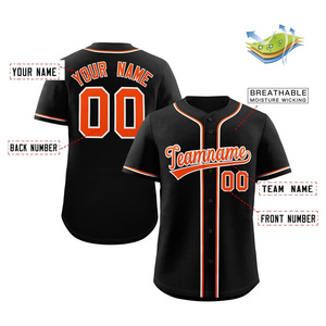 Wholesale Custom Sublimation Baseball Jersey Full Button Breathable Team Uniform OEM B2B Bulk Order - Product Image 2