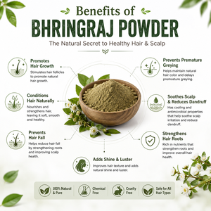 Poudre de Bhringraj Pure en Gros pour Soins Capillaires – Poudre de Bhringraj Naturelle à Base de Plantes pour Soutenir les Soins des Cheveux et Nourrir le Cuir Chevelu - Product Image 4