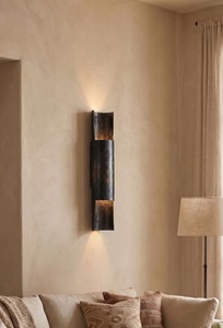 Handcrafted Golden Patina Brass Wall Sconce Removable up Light Fixture Rustic Art Deco Interior Lamp for Diwali Celebrations - Product Image 3