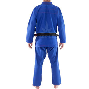 Low Price Wholesale BLACK <b>LEAF</b> BJJ Gis Uniform 100% Cotton Custom Design Windproof Quick Dry New Arrival Fight Wear - Product Image 4