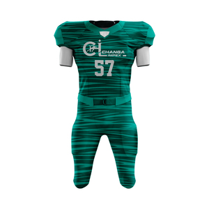 Maillot de football américain personnalisé entièrement sublimé pour les clubs, les écoles, les collèges et les ligues - Product Image 1