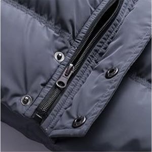 เสื้อแจ็คเก็ตขนเป็ดแบบกำหนดเองจากโรงงาน เสื้อแจ็คเก็ตขนเป็ดกันหนาว เสื้อแจ็คเก็ตบุขนเป็ดแบบพองตัว - Product Image 6