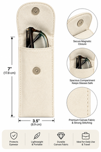 Robuste 7-Zoll-Werkzeugtasche aus Segeltuch mit Schutzfunktion, Einfaches Design, Praktisches Einzelfach - Product Image 5