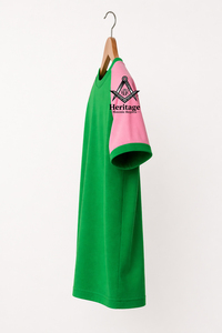 เสื้อยืด HMR Alpha Kapa Soroor แบบสั่งทำพิเศษสำหรับผู้หญิง ปักลายกรีก ผ้าเจอร์ซีย์พรีเมียม |   เสื้อยืดคอตตอนปักลายสำหรับผู้หญิง คอวี - Product Image 2