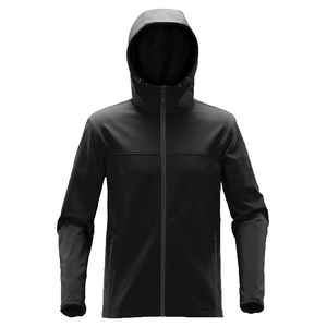 <b>Men's</b> <b>Black</b> TPU <b>Jacket</b> Windproof Zipper Closure Casual Solid Color Regular Fit <b>rain</b> <b>jacket</b> wear with OEM - Product Image 1
