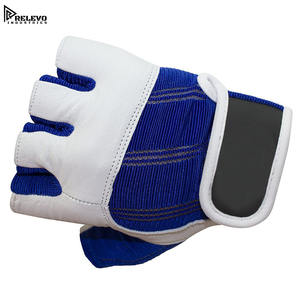 Guantes Deportivos Transpirables de Medio Dedo, Unisex, Color Personalizado, Calidad Superior, para Levantamiento de Pesas, Gimnasio, Fitness, Hechos en Pakistán - Product Image 5