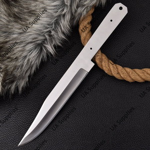 Cuchillo Bowie de Hoja Fija Hecho a Mano con Acero al Carbono Pulido para Caza y Uso General, ODM/OBM, para Bricolaje, Camping, Uso Industrial y al Aire Libre - Product Image 5