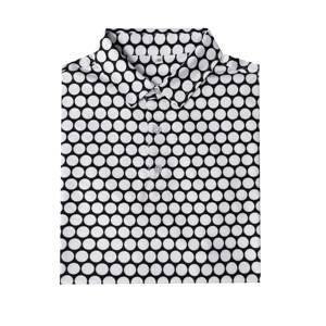 Camisa de Golf de Lujo para Hombre, con Estampado Completo, Sublimación Deportiva, Secado Rápido, Corte Ajustado, Poliéster y Spandex Premium - Product Image 5