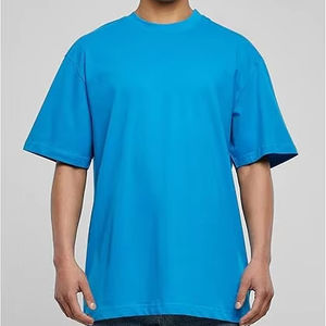 Camiseta Deportiva Informal para Hombre, de Secado Rápido, Transpirable, de Poliéster/Algodón, Manga Corta, Corte Regular, para Gimnasio y Fitness - Product Image 1