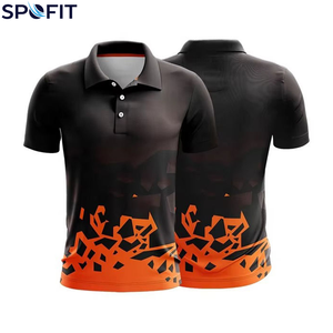 Polo homme sur mesure avec design personnalisé, 100% polyester, séchage rapide, respirant, service OEM et ODM, polo homme personnalisé - Product Image 6