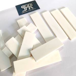 Placas de Hueso de Búfalo Blanco Natural para Fabricación de Cuchillos Plegables, de Hoja Fija y de Caza - Product Image 4