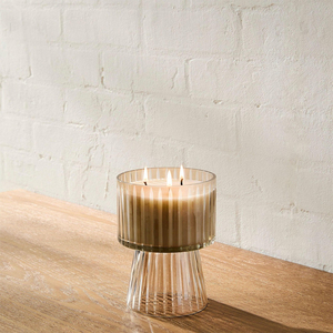 Artistic Luster Glass Pedestal Hand Cut Bowl for Sophisticated Home Decor and Decorative Use - Product Image 3