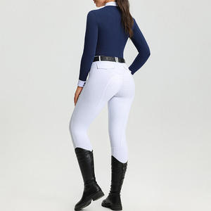 Pantalones de Montar a Caballo para Niños, Pantalones Ecuestres Juveniles con Cintura Elástica, Pantalones Flexibles para Montar a Caballo para Niños - Product Image 3