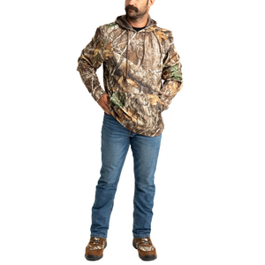 Conjunto de Sudadera con Capucha y Pantalón de Chándal de Algodón 100% Tejido con Estampado de Camuflaje Formal de Invierno para Hombre, Talla Grande, Forro Polar Térmico, Impresión Digital, 400GSM, Venta al por Mayor - Product Image 4