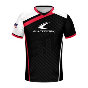 Camiseta Deportiva de Cuello Redondo con Sublimación Completa al por Mayor, Ropa Deportiva para E-Sports - Product Image 1
