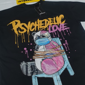 เสื้อยืดผู้ชายสั่งทำพิเศษ พิมพ์ลายพัฟหลากสี ระบายอากาศได้ดี เนื้อผ้าหนา 230 GSM - Product Image 6