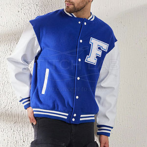 Chaqueta Letterman de Nuevo Estilo, Chaqueta Letterman de Tela de Algodón, Chaqueta Letterman con Acabado Liso, Ropa Casual - Product Image 2