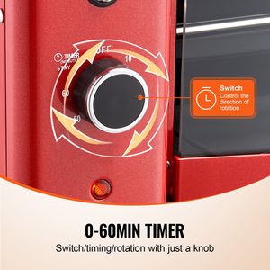 Griglia Elettrica per Shawarma a 2 Piastre, Forno per Pollo Gyro e Spiedo, Barbecue ad Alta Capacità - Product Image 4