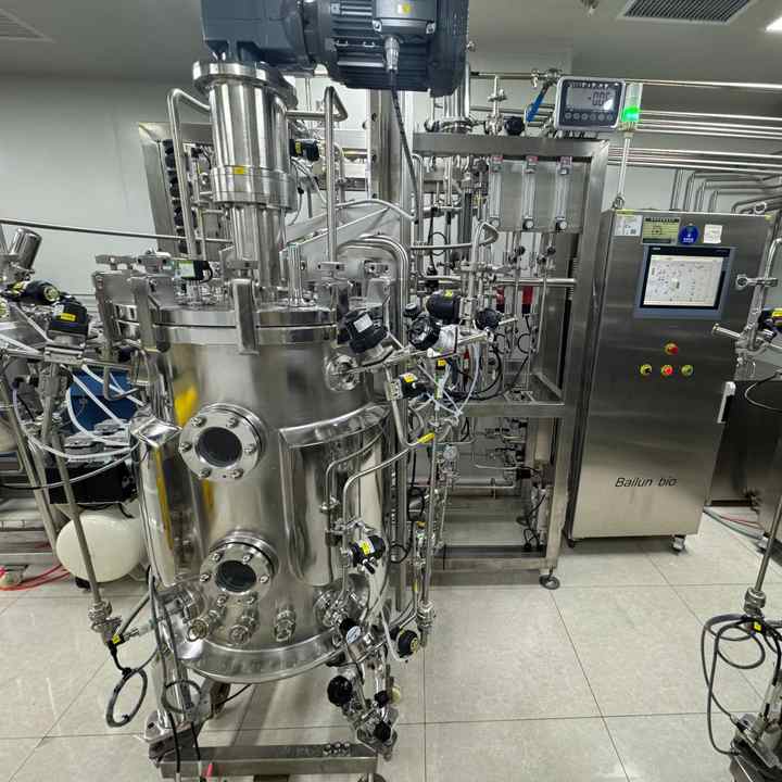 Bailun 50L types of vaccine Bioreactors pharmaceutical-grade cleaning ...