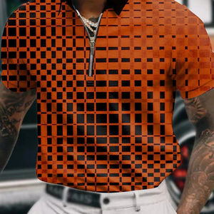 Camisa Polo Casual de Verano para Hombre, Corte Slim, Algodón Premium, Transpirable, Cómoda, Ligera, Manga Corta, Corte Clásico, Elegante - Product Image 3