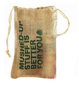 Personalized Jute Drawstring Pouch with Logo Print Custom Eco-Friendly Lowellcraft Bags From Delhi-Valentine Gift Pouch - Product Image 3