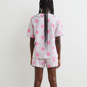 Vêtements de nuit personnalisés hautement confortables pour femmes, ensembles en soie 2 pièces, robe de nuit avec taille élastique - Product Image 5