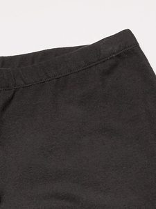 Womens Casual Solid Knitted 100% Cotton High Waist Yoga <b>Leggings</b> <b>Slim</b> Fit Knee-Length Gym Workout Fitness Athletic Breathable - Product Image 3